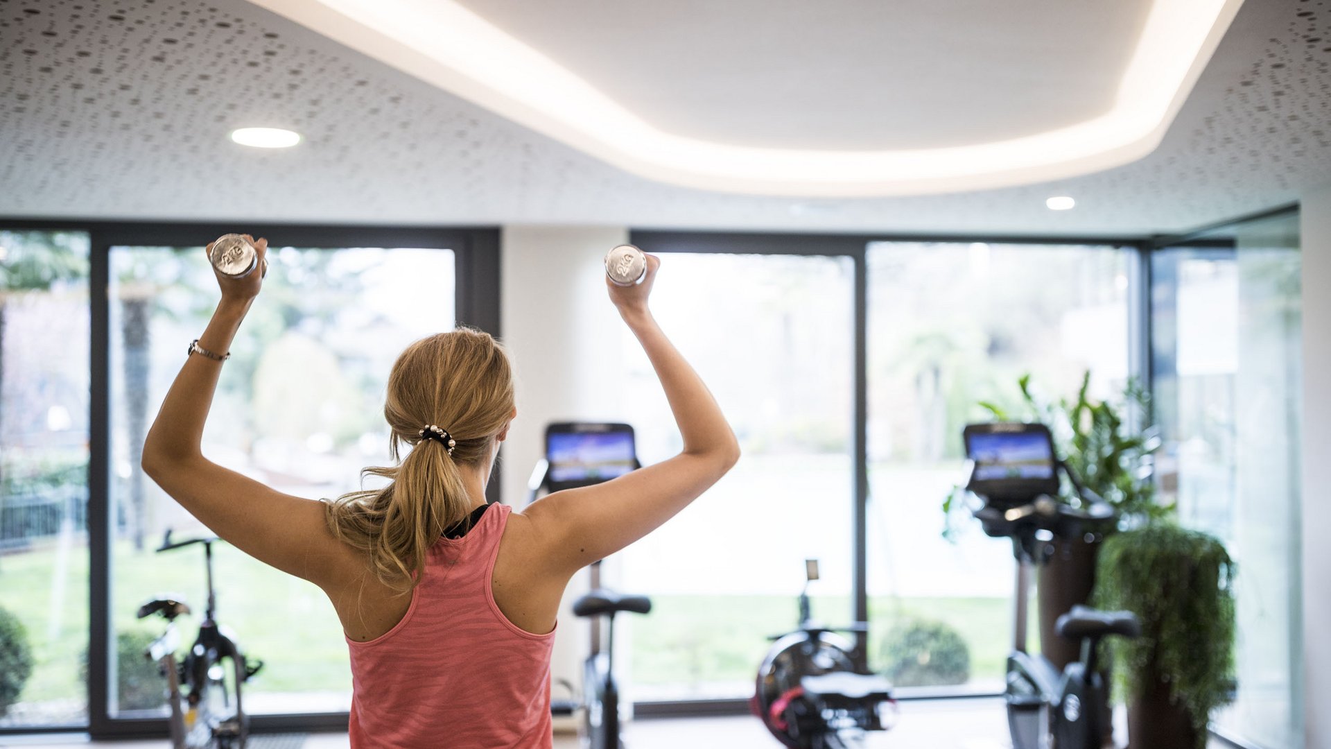 Fit bleiben im Hotel mit Fitnessstudio in Südtirol