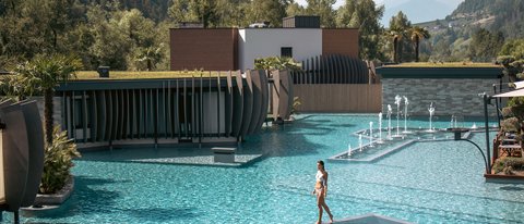 Your luxury hotel near Meran with a pool