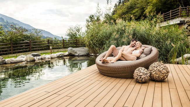 Your luxury hotel near Meran with a pool