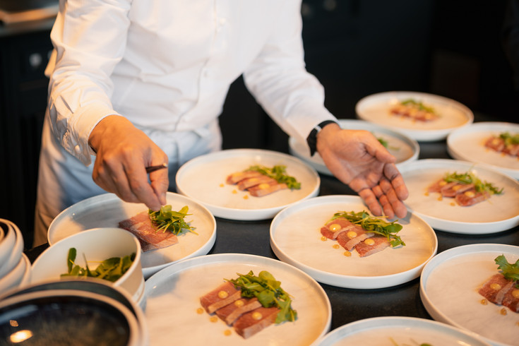Il ristorante Teppanyaki del Quellenhof Il ristorante Teppanyaki del Quellenhof