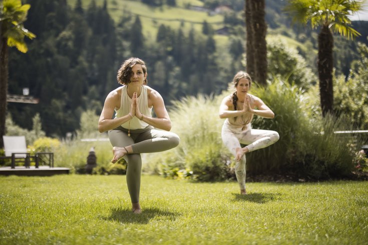 Zu sich finden im Yoga-Hotel in Südtirol