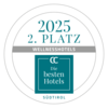 Connoisseur Circle 2. Platz 2025 - BESTE WELLNESSHOTELS