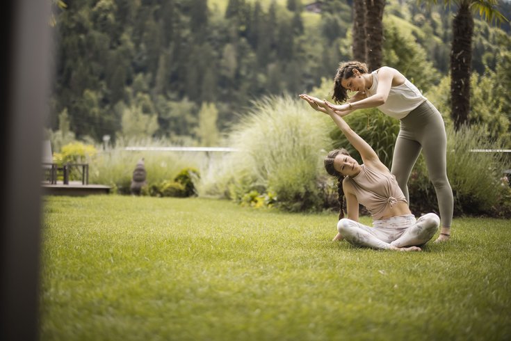 Zu sich finden im Yoga-Hotel in Südtirol